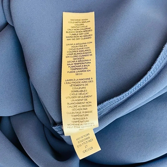 Chicos | Easy V Neck Tunic Top Large Half Sleeve V Back Side Slits - Picture 8 of 9